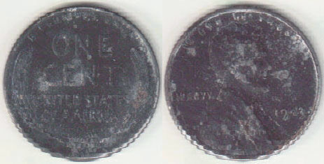 1943 USA 1 Cent A008399